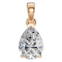 PE-1164 Rose Gold Pendant SET - Main View