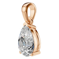 PE-1164 Rose Gold Pendant SET - ANGLE