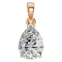 PE-1164 Rose Gold Pendant SET - Main View