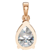 PE-1164 Rose Gold Pendant SET - BACK