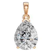 PE-1164 Rose Gold Pendant SET - Main View