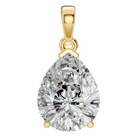 PE-1164 Yellow Gold Pendant SET - Main View