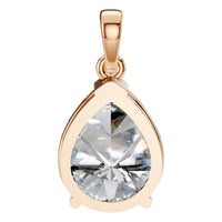 PE-1164 Rose Gold Pendant SET - BACK