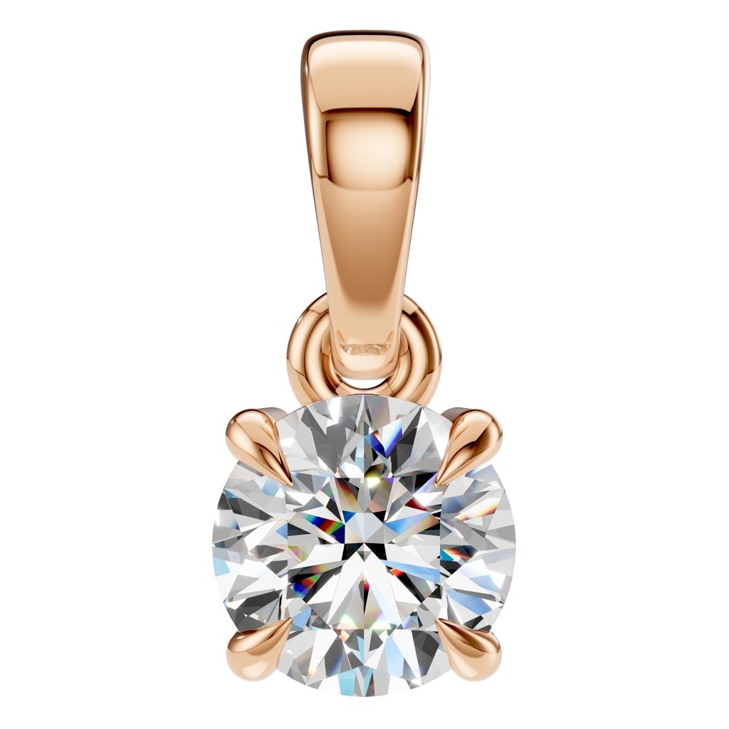 PE-1164 Rose Gold Pendant SET - Main View