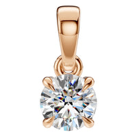 PE-1164 Rose Gold Pendant SET - Main View