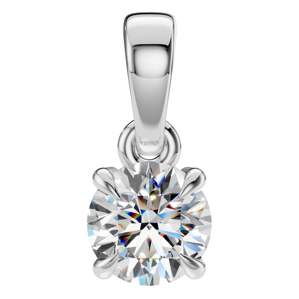 PE-1164 White Gold Pendant SET - Main View