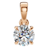 PE-1164 Rose Gold Pendant SET - Main View