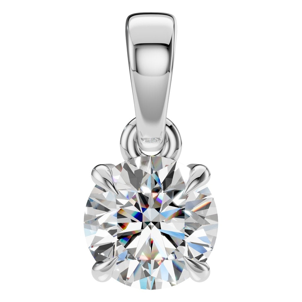 PE-1164 White Gold Pendant SET - Main View