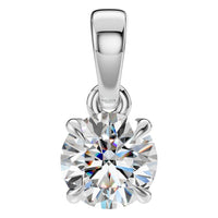 PE-1164 White Gold Pendant SET - Main View
