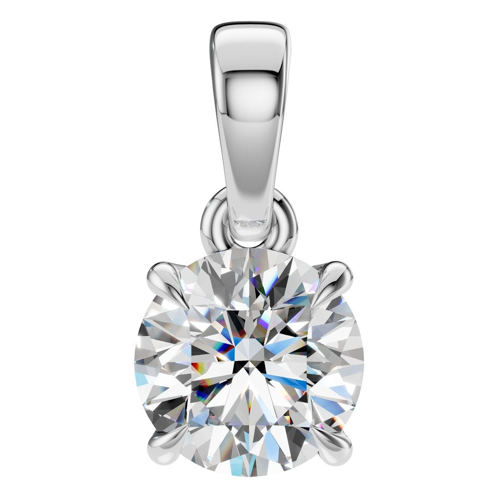 PE-1164 White Gold Pendant SET - Main View