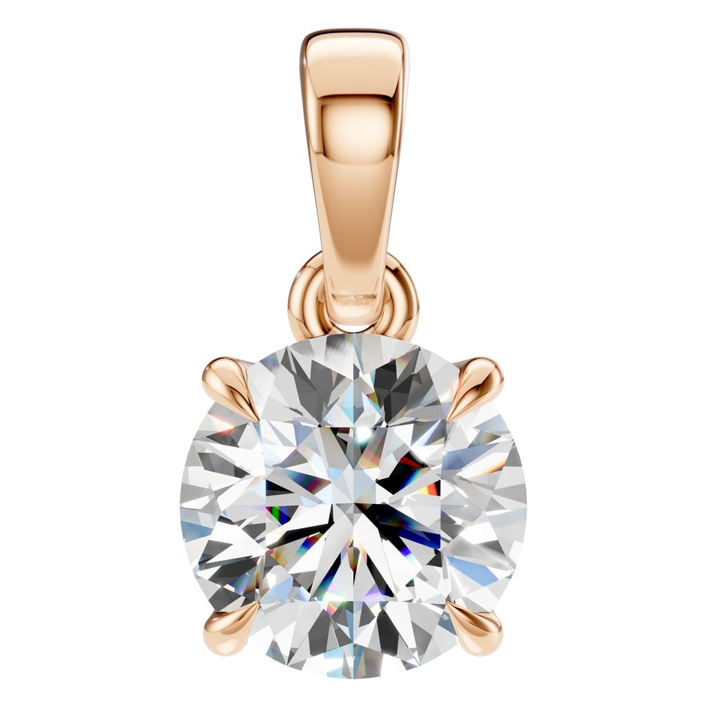PE-1164 Rose Gold Pendant SET - Main View