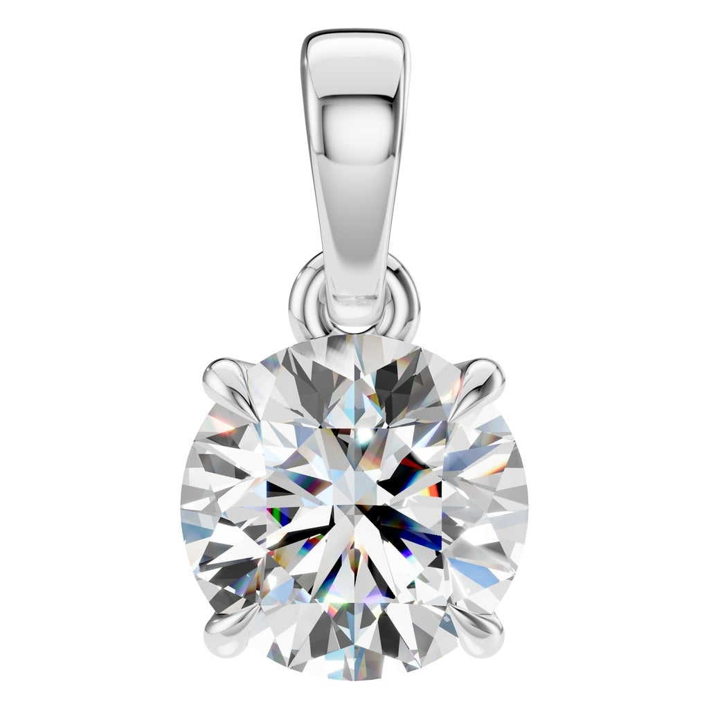 PE-1164 White Gold Pendant SET - Main View