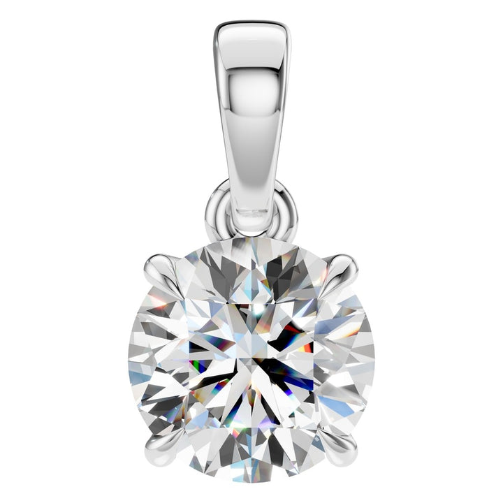 Solitaire Pendant Mounting - Round