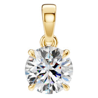 PE-1164 Yellow Gold Pendant SET - Main View