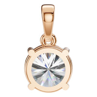 PE-1164 Rose Gold Pendant SET - BACK