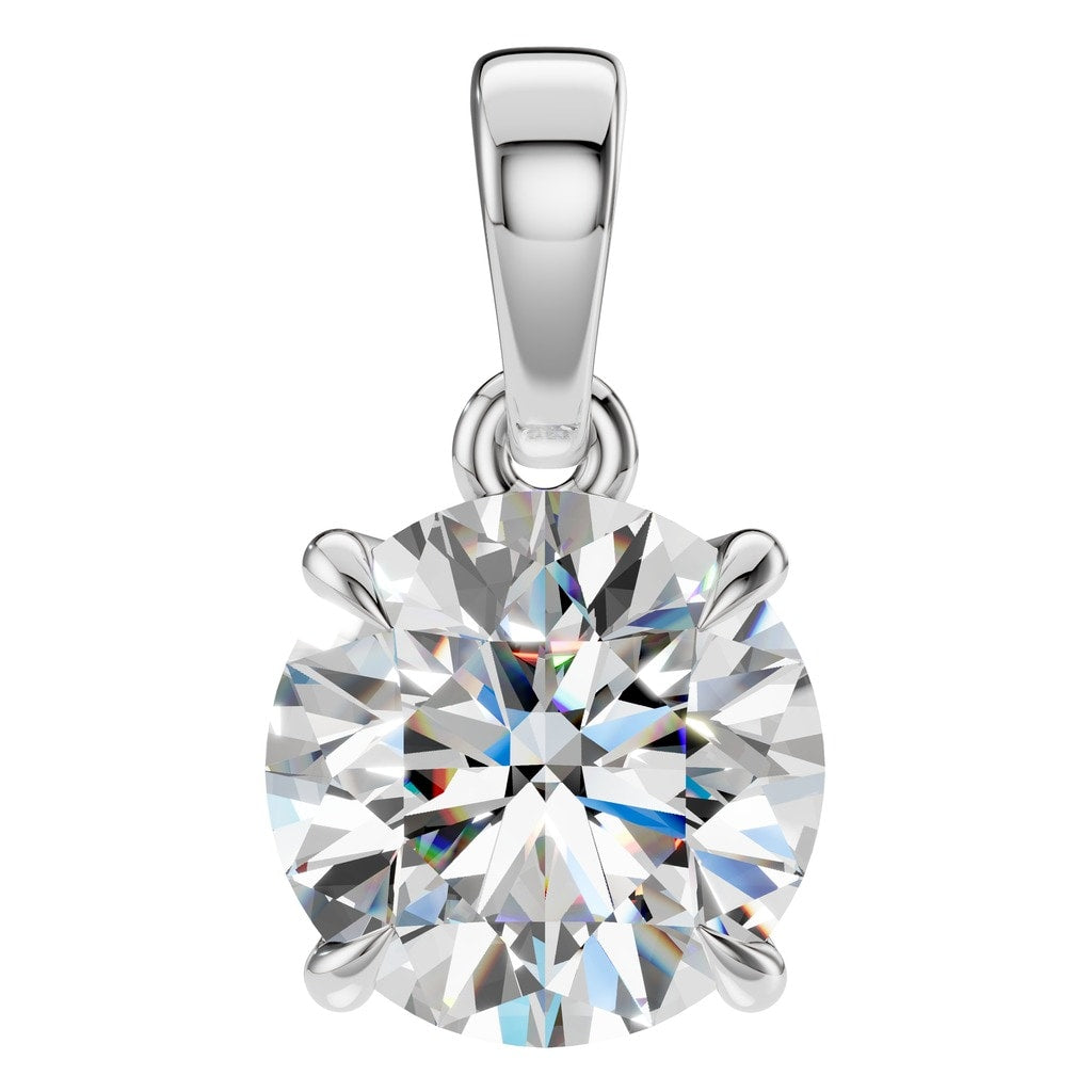 PE-1164 White Gold Pendant SET - Main View