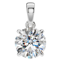 PE-1164 White Gold Pendant SET - Main View