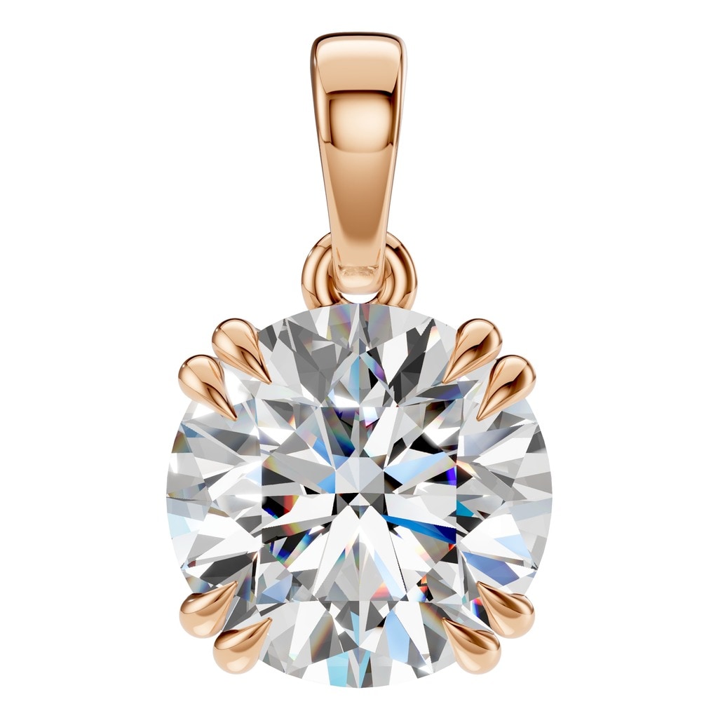 PE-1164 Rose Gold Pendant SET - Main View