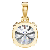 PE-1164 Yellow Gold Pendant SET - BACK
