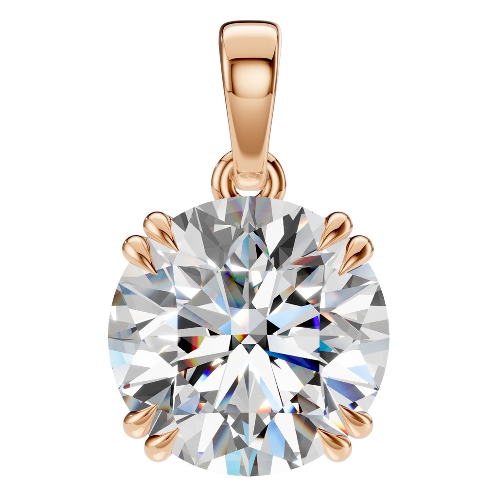PE-1164 Rose Gold Pendant SET - Main View