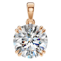 PE-1164 Rose Gold Pendant SET - Main View