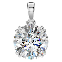 PE-1164 White Gold Pendant SET - Main View