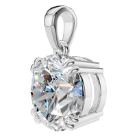 PE-1164 White Gold Pendant SET - ANGLE