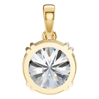 PE-1164 Yellow Gold Pendant SET - BACK