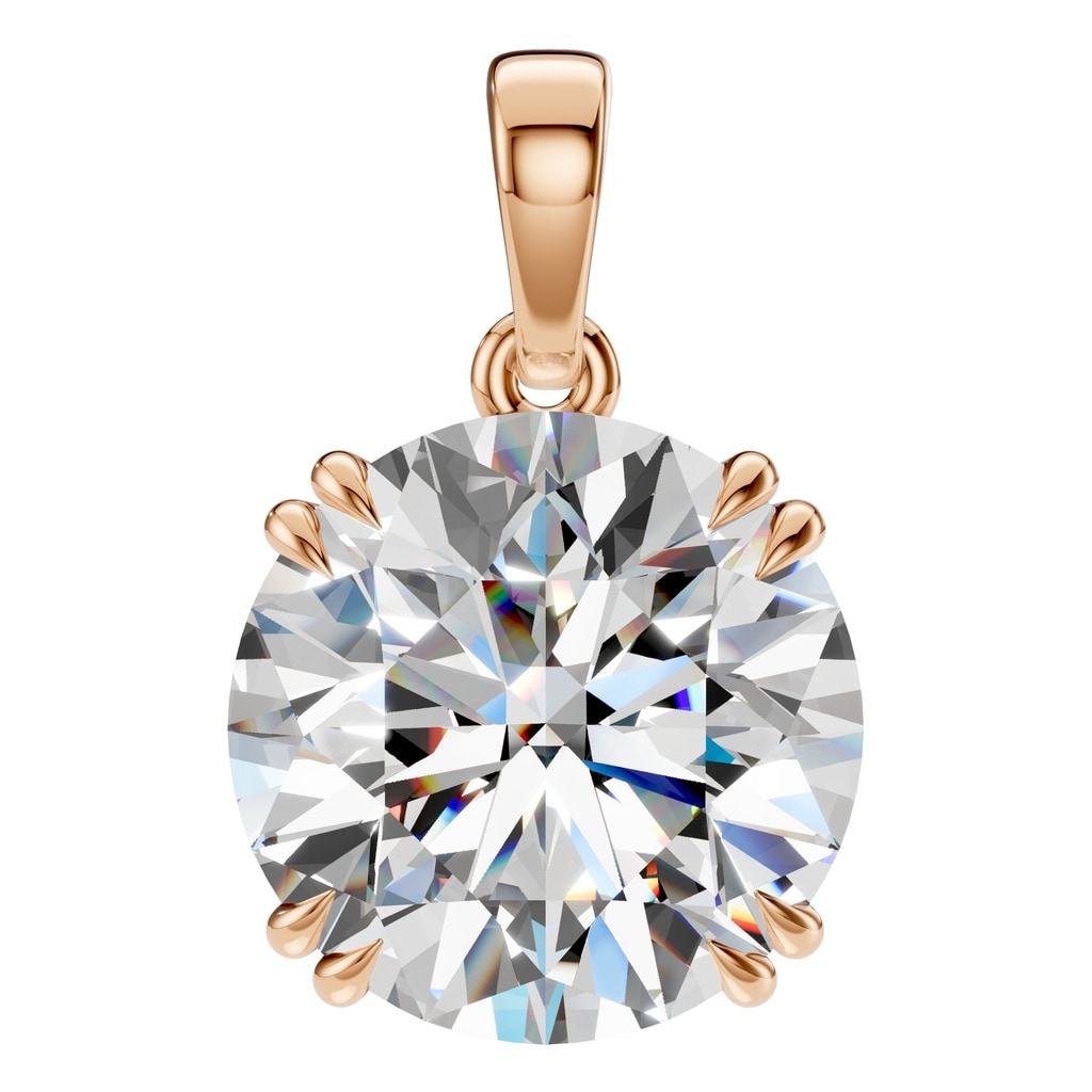 PE-1164 Rose Gold Pendant SET - Main View