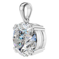 PE-1164 White Gold Pendant SET - ANGLE