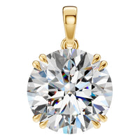 PE-1164 Yellow Gold Pendant SET - Main View