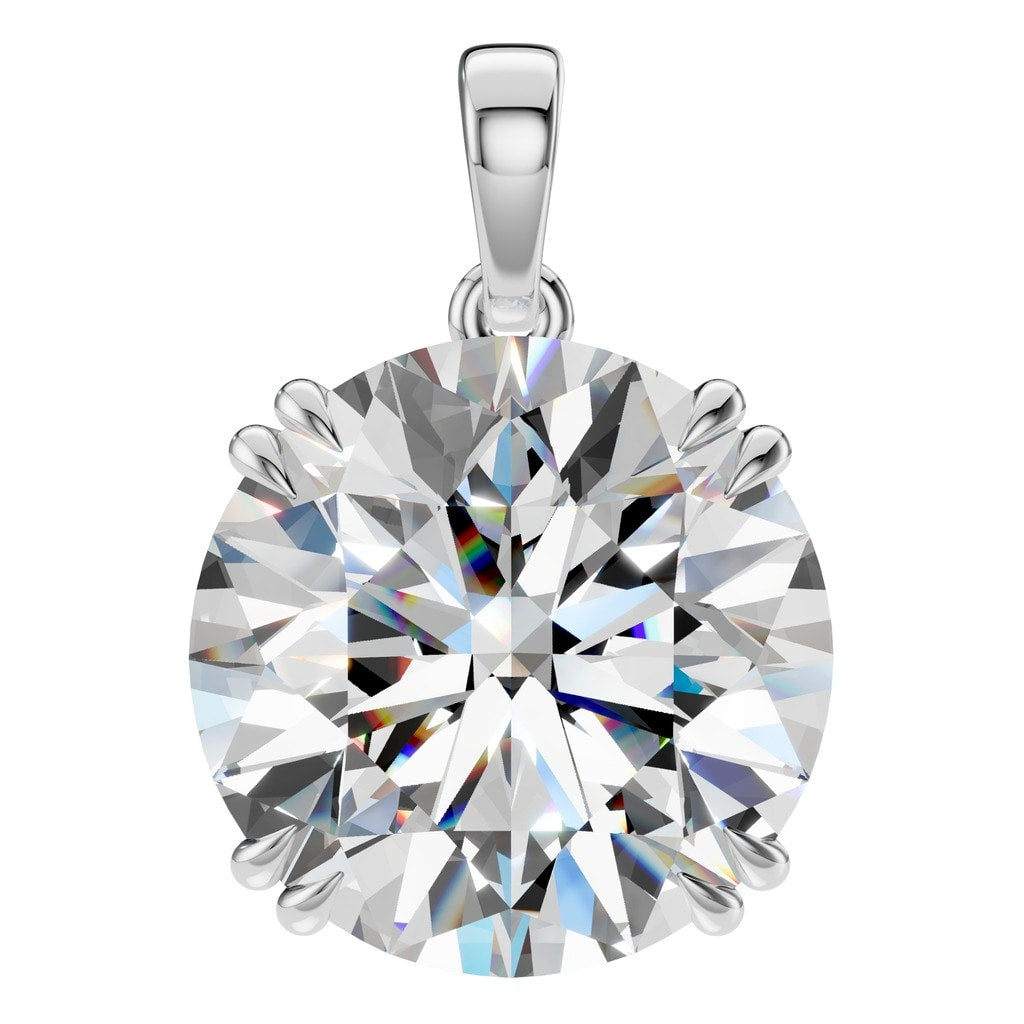 PE-1164 White Gold Pendant SET - Main View