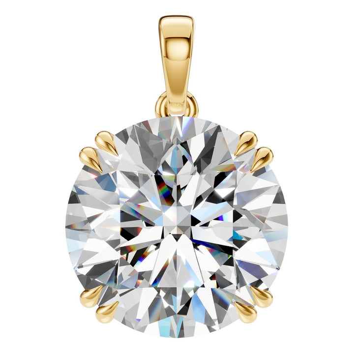 Solitaire Pendant Mounting - Round