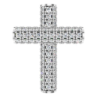 PE-1518 White Gold Pendant SET - Main View