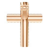 PE-1518 Rose Gold Pendant UNSET - BACK