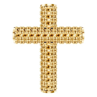 PE-1518 Yellow Gold Pendant UNSET - Main View