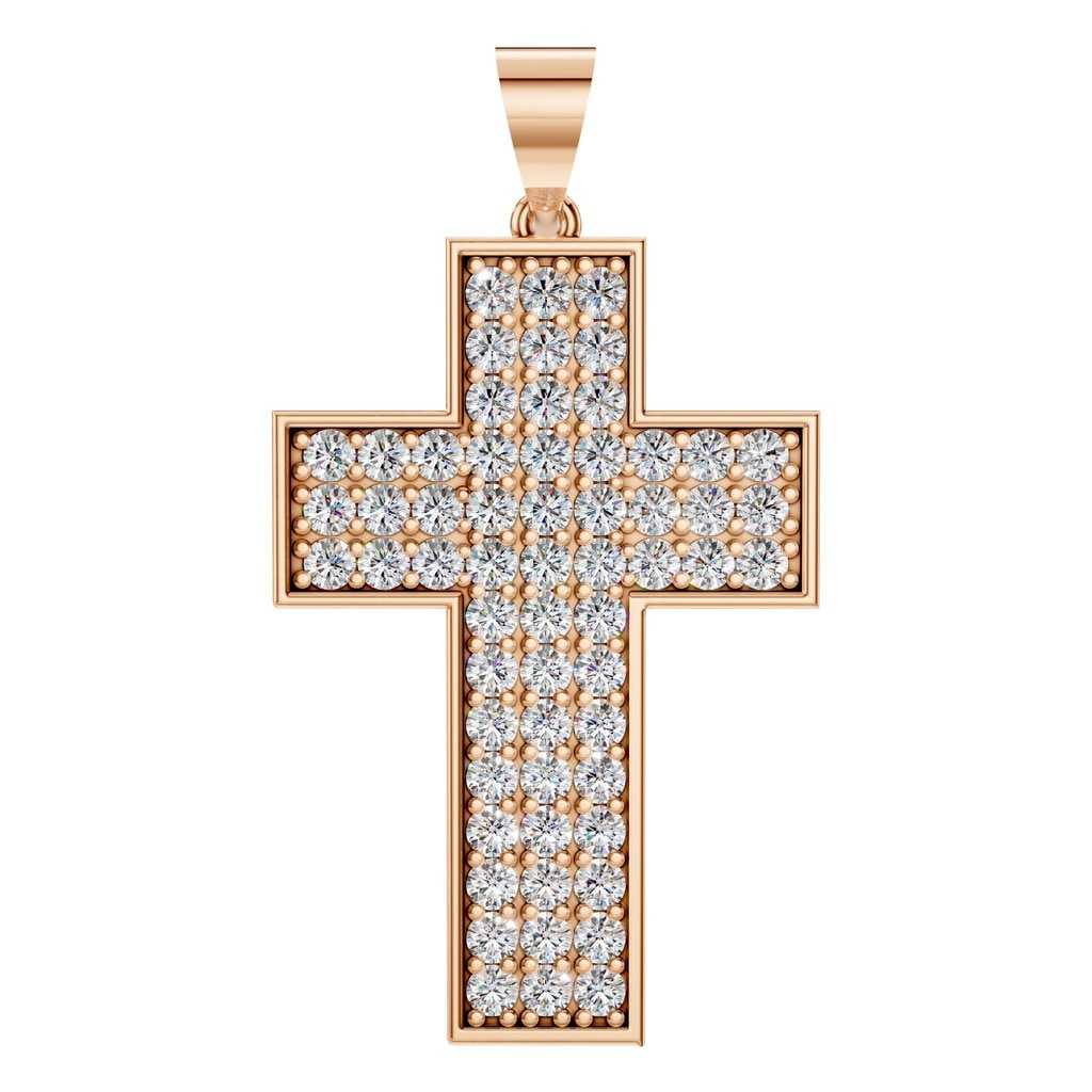 PE-1530 Rose Gold Pendant SET - Main View