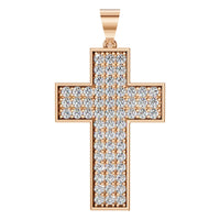 PE-1530 Rose Gold Pendant SET - Main View