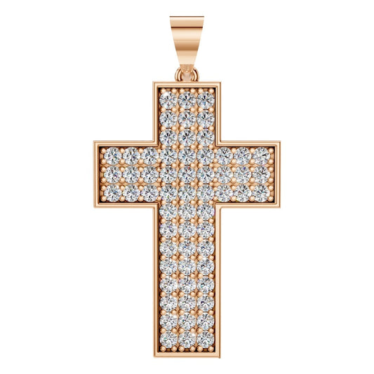 PE-1530 Rose Gold Pendant SET - Main View