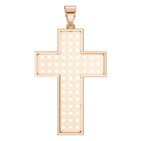 PE-1530 Rose Gold Pendant UNSET - BACK