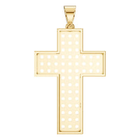 PE-1530 Yellow Gold Pendant UNSET - BACK