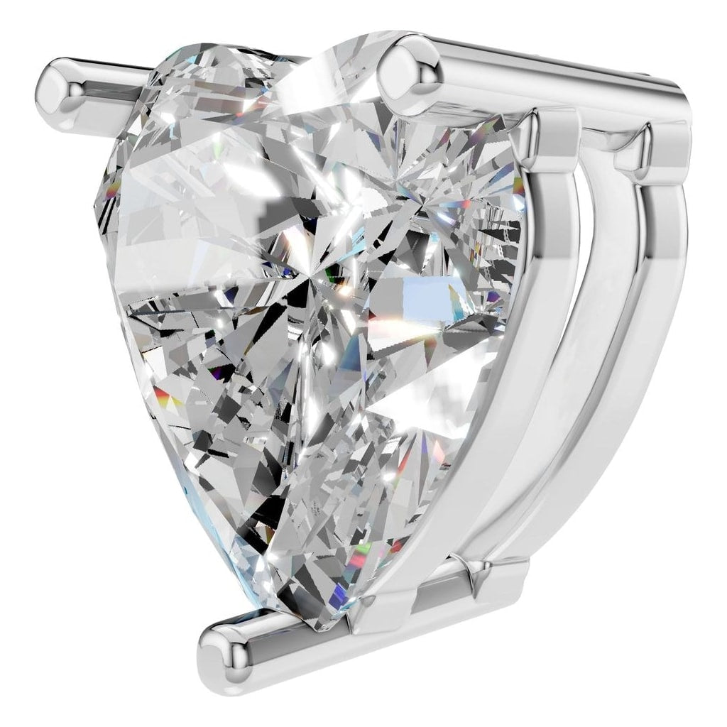 PE-1669 White Gold Pendant SET - ANGLE