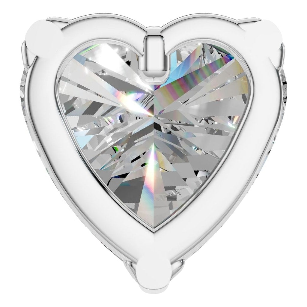 PE-1669 White Gold Pendant SET - BACK