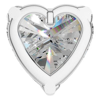 PE-1669 White Gold Pendant SET - BACK