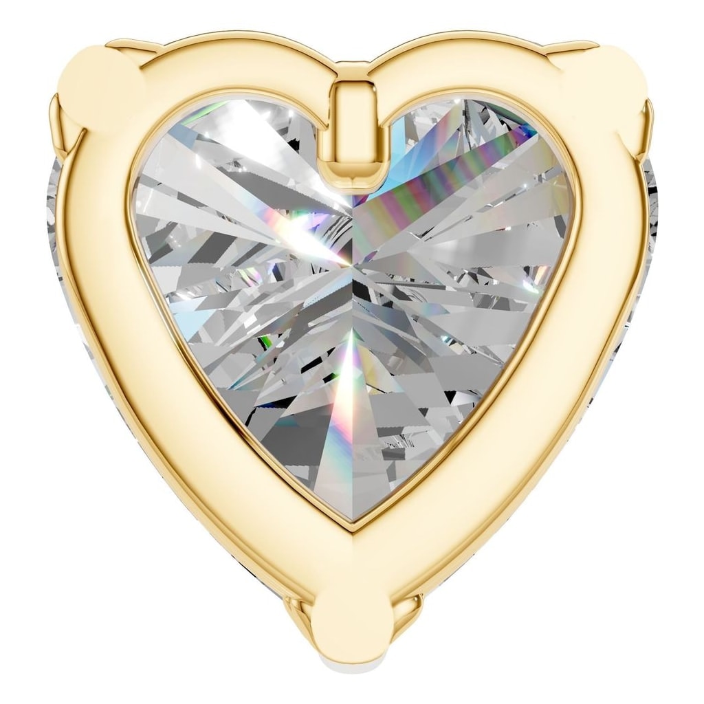 PE-1669 Yellow Gold Pendant SET - BACK