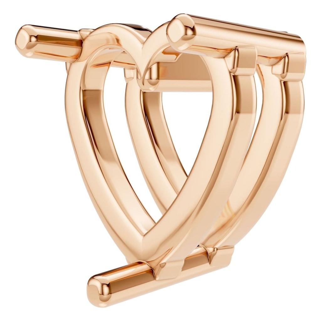 PE-1669 Rose Gold Pendant UNSET - ANGLE