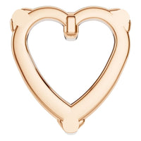 PE-1669 Rose Gold Pendant UNSET - BACK