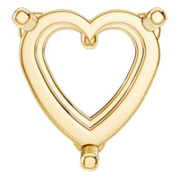 PE-1669 Yellow Gold Pendant UNSET - Main View