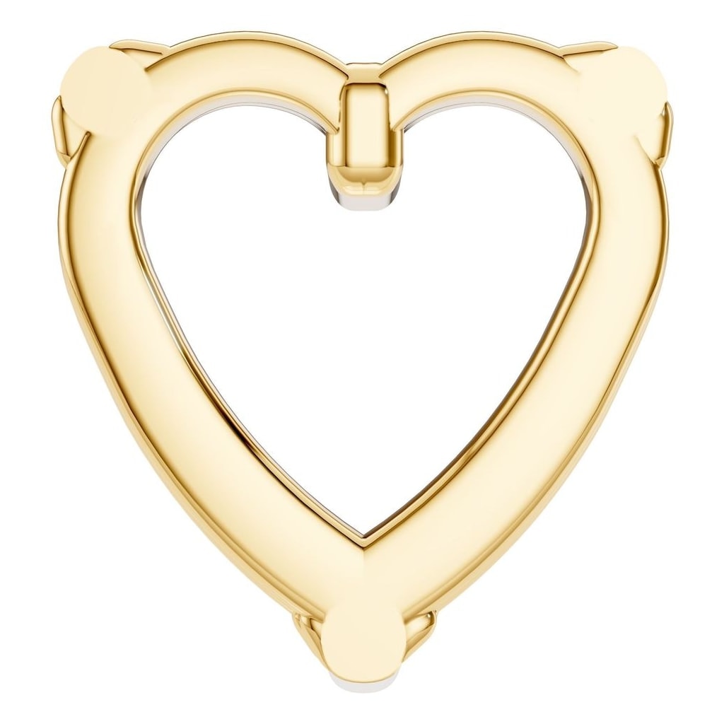 PE-1669 Yellow Gold Pendant UNSET - BACK