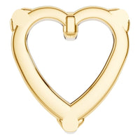 PE-1669 Yellow Gold Pendant UNSET - BACK